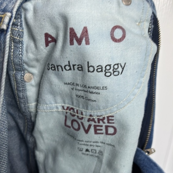 EUC AMO women’s Sandra Baggy in Cherry Bomb size 26 - Picture 6 of 11